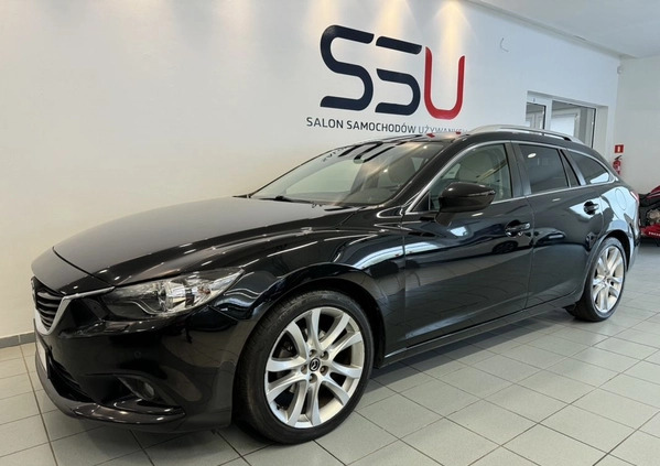 Mazda 6 cena 54900 przebieg: 93010, rok produkcji 2015 z Nowe małe 529